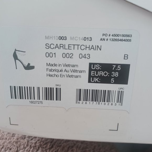 Aldo ScarletteChain Black Stilettos - Picture 7 of 7